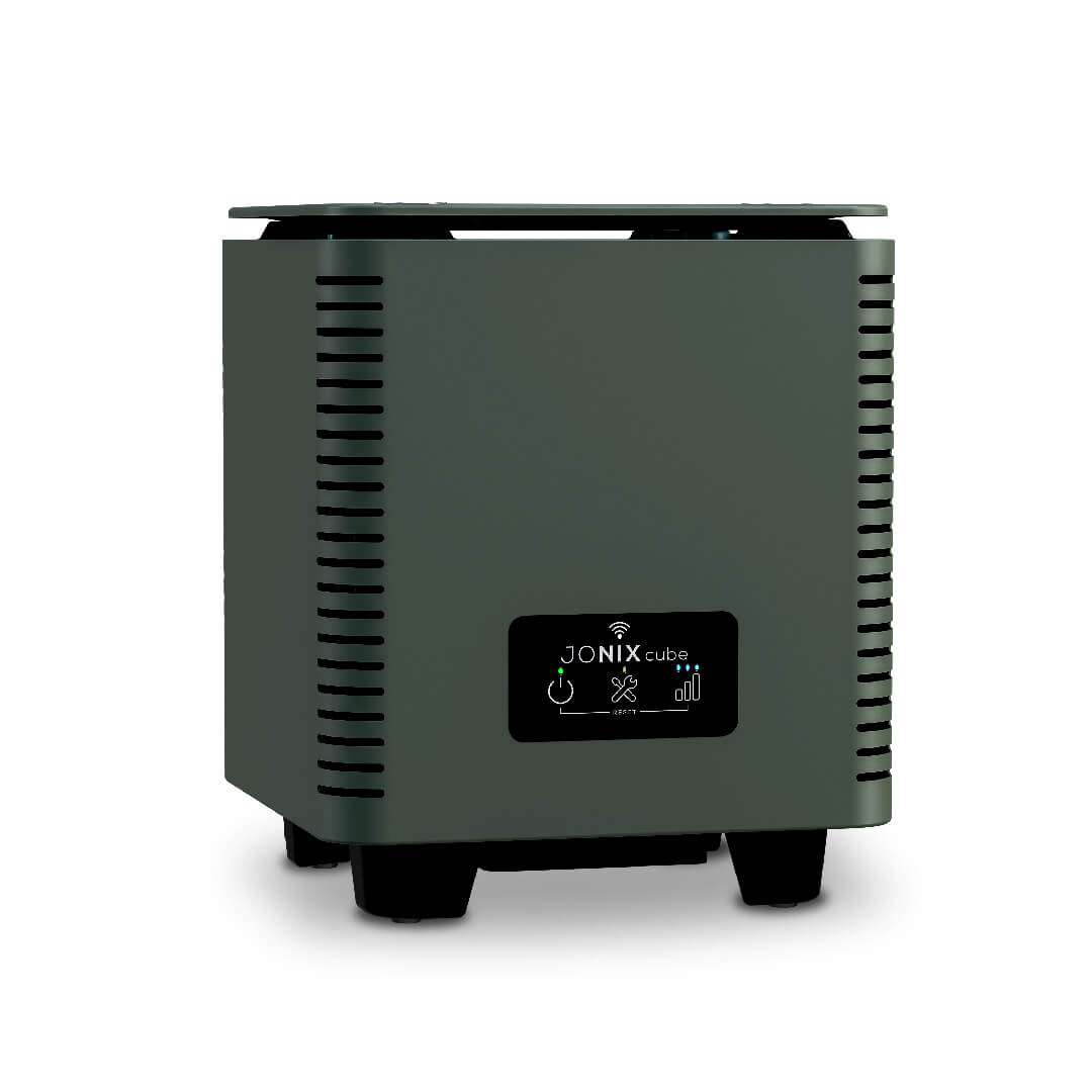 JONIX CUBE ICONIC - purificatore con scocca in acciaio satinato